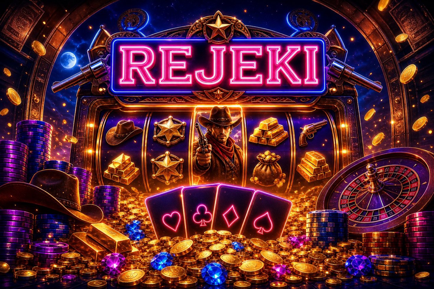 Halaman promosi bonus deposit pertama REJEKI