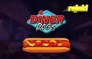 Tampilan visual slot Diner Dogs dengan tema retro noir